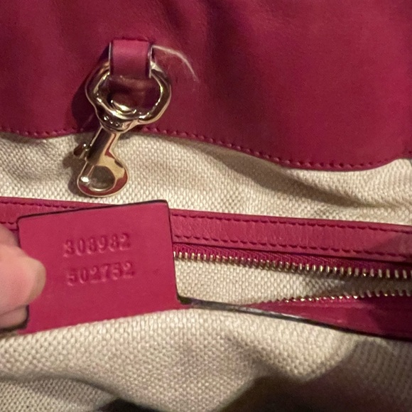 Gucci soho medium chain bag pink patent leather - Picture 7 of 7